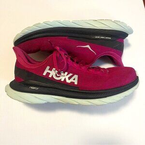 Hoka One One Women's Mach 4 Pink Running Shoes Size 10B